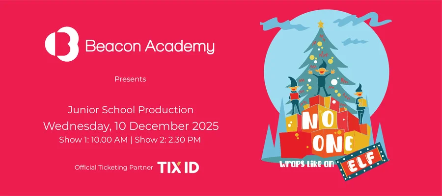 Beacon Academy JS Production 2025:  No One Wraps Like an Elf