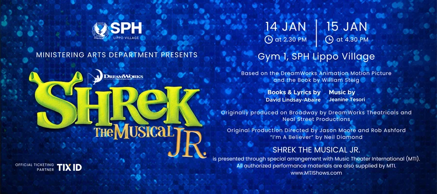 Shrek The Musical Jr. Production